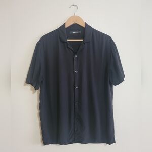 Black Button-Up Shirt